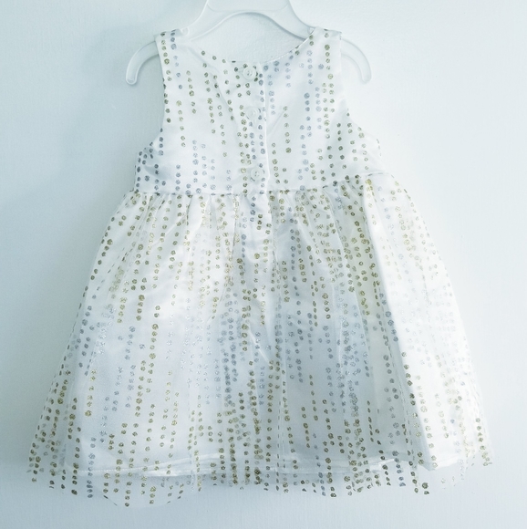 NEW Baby Girl's Sparkly Formal Dress NEW Size 12M - Picture 11 of 14
